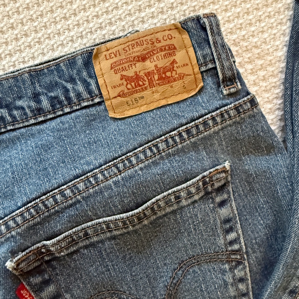 Levi's 515 Nouveau Boot Cut Light Blue Jeans